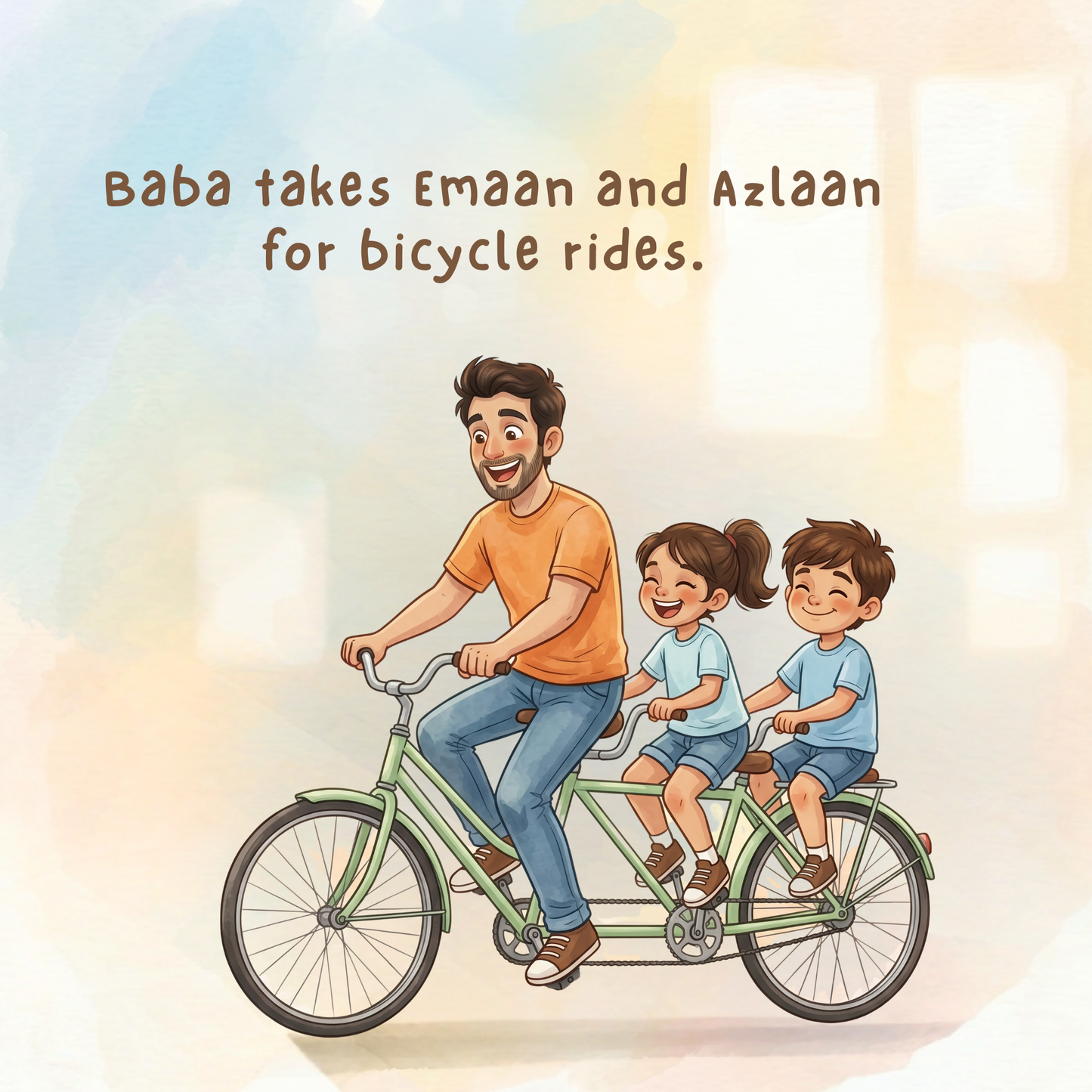 Baba and [2 Children]