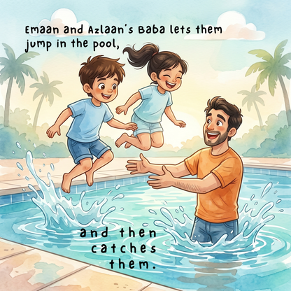 Baba and [2 Children]